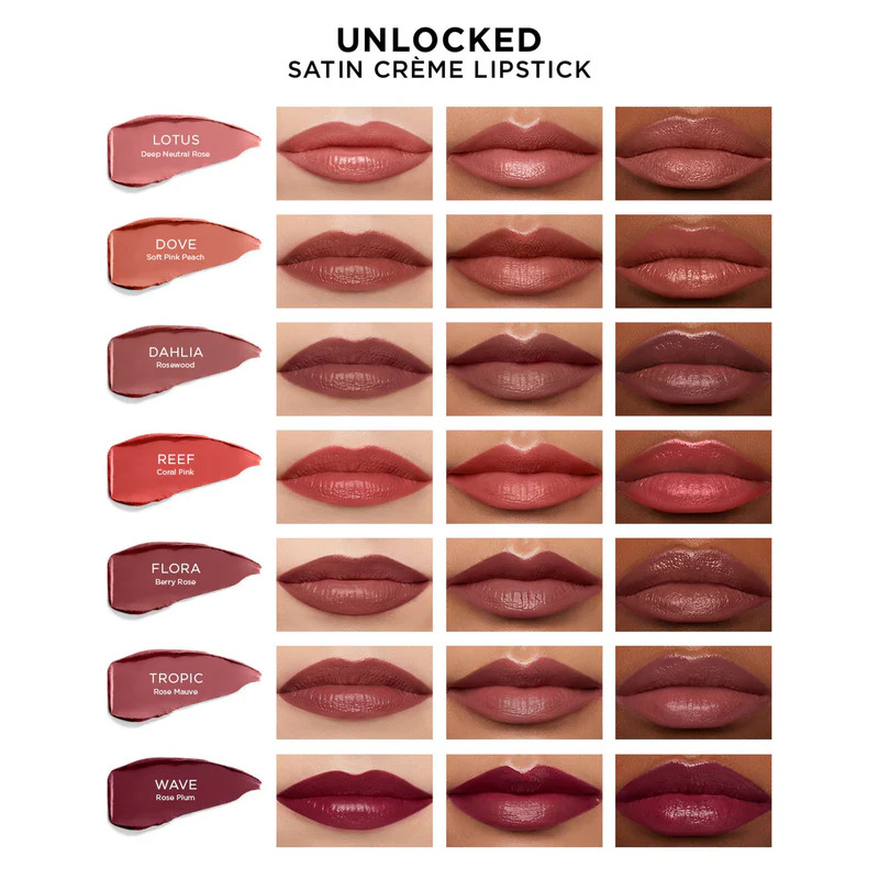 Помада для вуст із сатиновим фінішем HOURGLASS Unlocked Satin Crème Lipstick